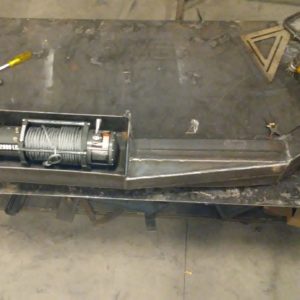 Custom welding - winch bumper