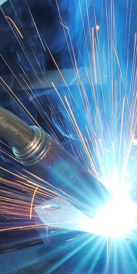 Welding close up