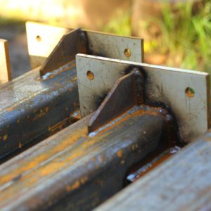 Custom welding iron pillar base