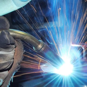 Welding close up