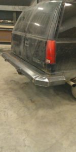 Custom rear bumper